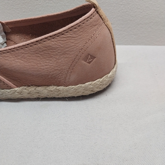Authentic Sperry sailor S/O LTR/jute blush women's size 9.5 - Picture 13 of 16
